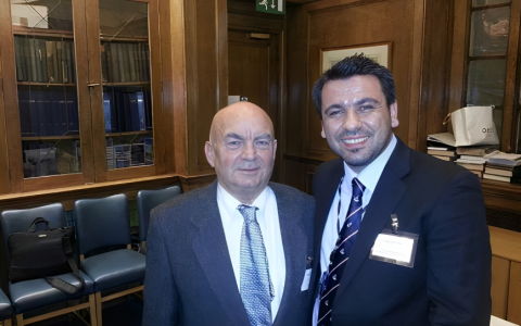 SAIL AHEAD Conference, 2013, London – Author of International Maritime Communication Phrase, Mr. Peter Trenkner